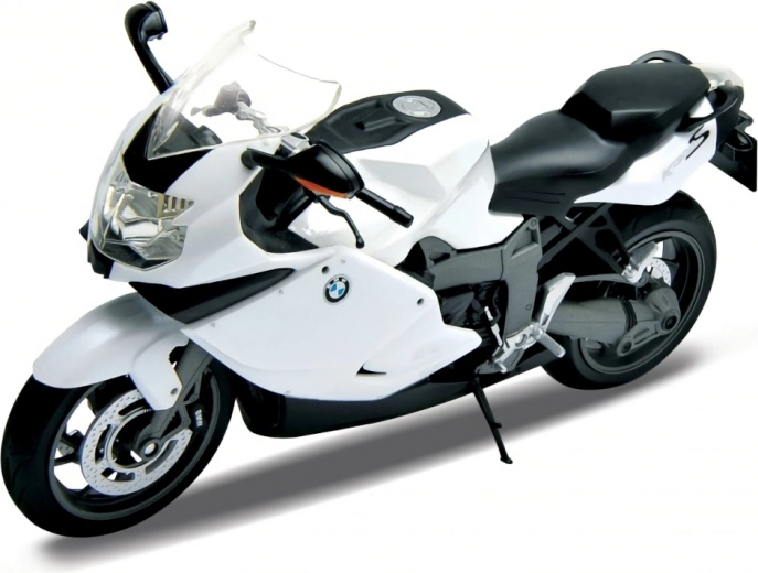 Welly motocikls BMW K1300S 1:10 balts modelis