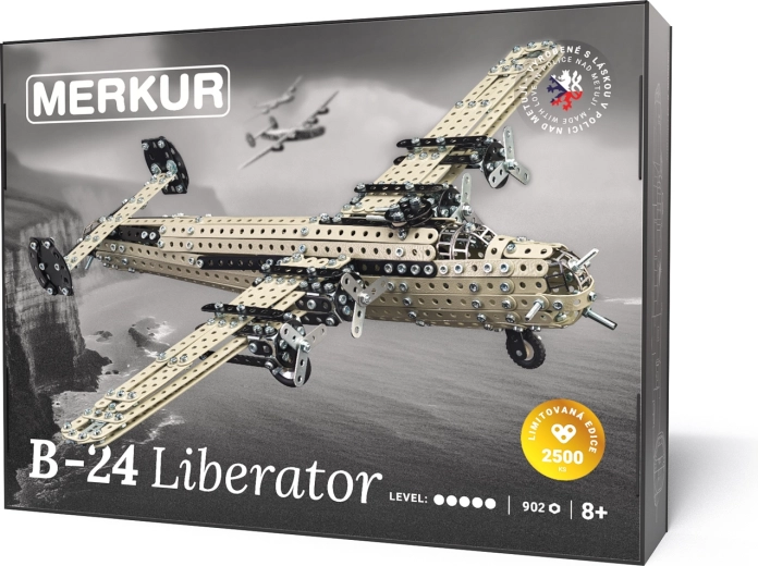 Merkur bumbvedējs B-24 Liberator – limitētais būvkomplekta izdevums (902 detaļas)