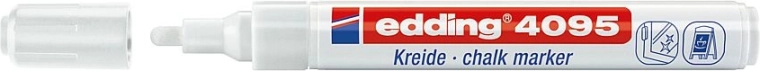 Krīta marķieris edding 4095 balts