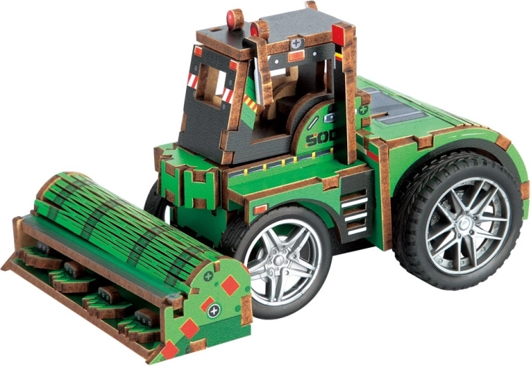 2Kids Toys 3D koka saliekamais modelis – ekskavators - 1 gab.