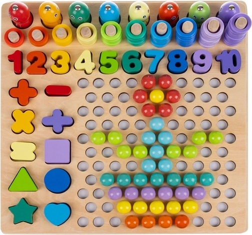 Educational game: numbers, shapes and the basics of math