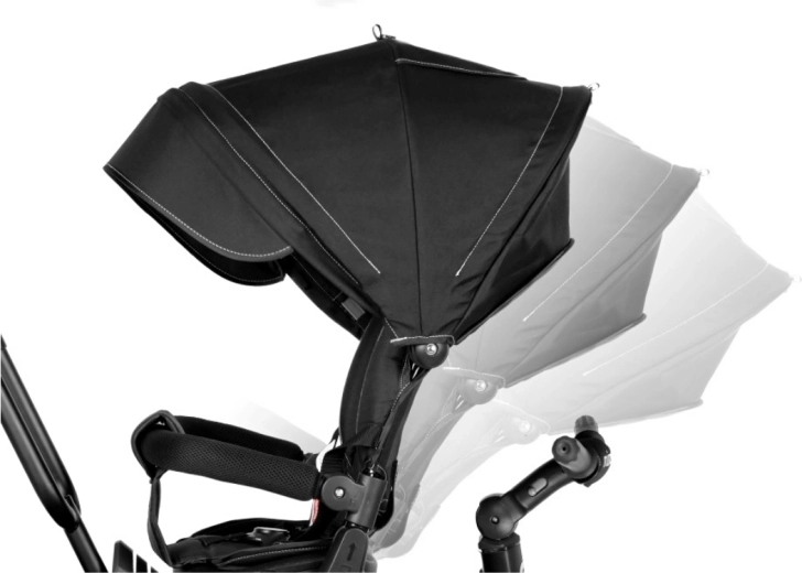 UV canopy with adjustable tilt