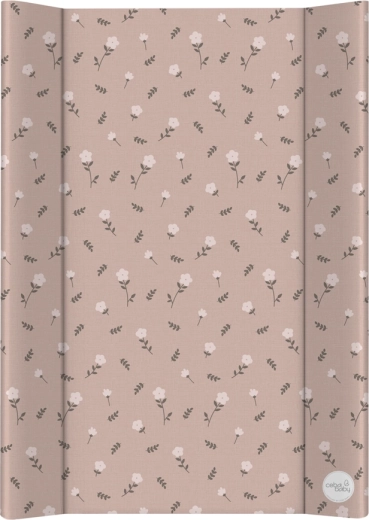 Ceba Baby cietais pārtinamais paklājiņš ar stingru pamatni 50 × 70 cm Basic Petite Blossoms