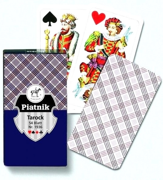 Klasiskās kāršu taroka kārtis PIATNIK