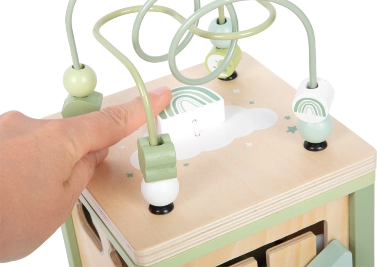 Bead maze for hand–eye coordination