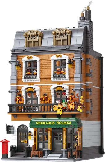 Autentiska Baker Street 221B arhitektūra