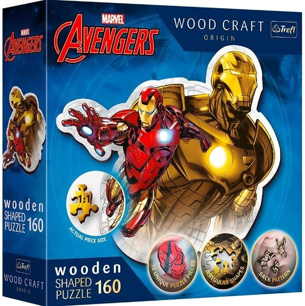 Koka puzle MARVEL Heroes 160 detaļas