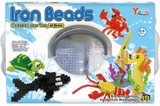 Iron-on beads ocean 3000 pcs