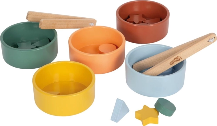 Wooden Sorting Bowls Montessori