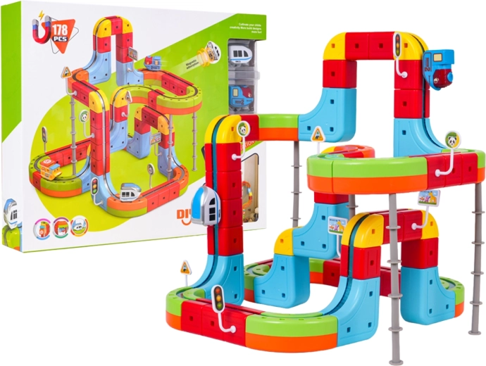 Magnetic Anti-Gravity Train Track with 178 Pieces