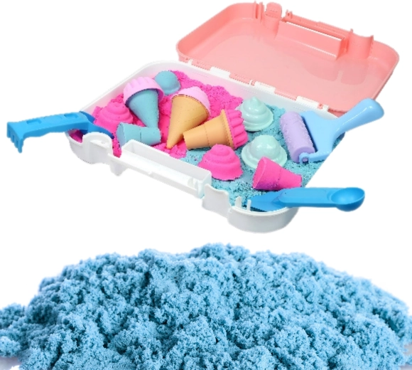 1 kg of colored kinetic sand