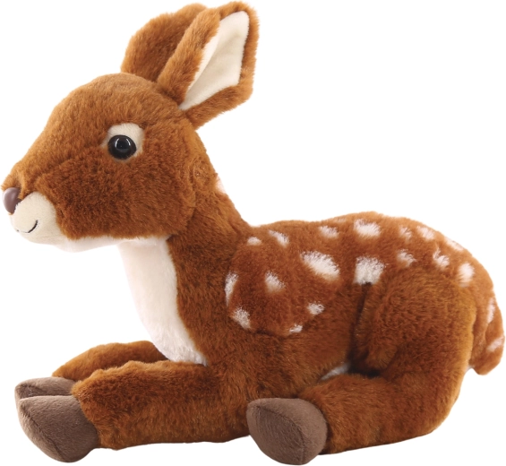 Plush Fawn Lying 31 cm