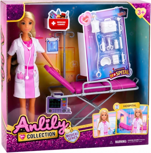 Stretcher and equipment for hospital play