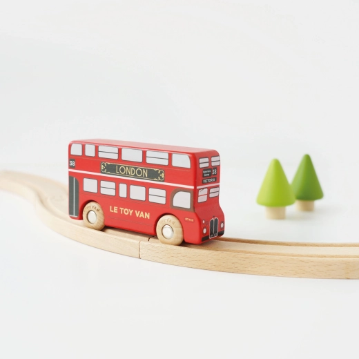 Le Toy Van wooden double-decker London bus (collector’s edition)