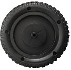Melns bērnu stumjamais auto Jeep Gladiator