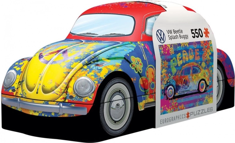 Puzzle EUROGRAPHICS in a Tin Box Volkswagen Beetle 550 pieces