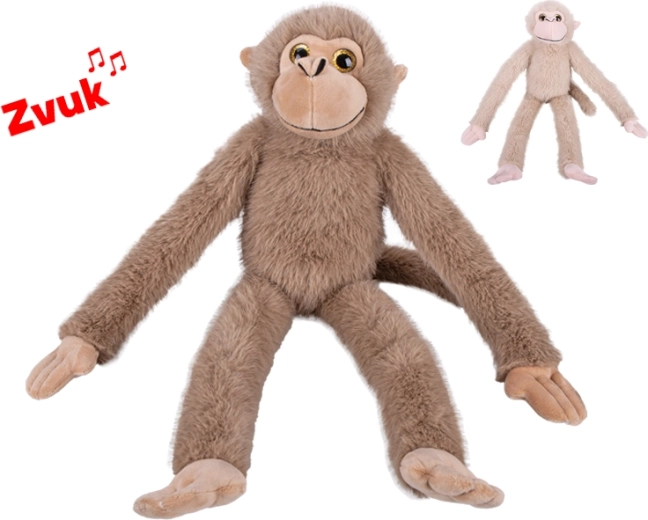 Plush Monkey with Sound 55 cm