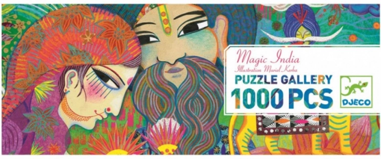 Puzzle Burvīgā Indija – 1000 gabaliņi
