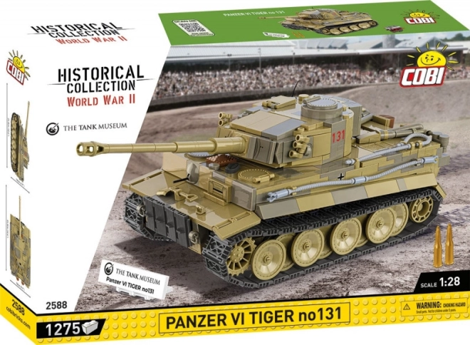 Panzer VI Tiger 131 tanka modelis no The Tank Museum