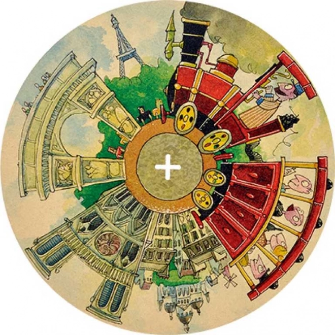 Moving Wooden Model ARToy City – Around the World: Paris