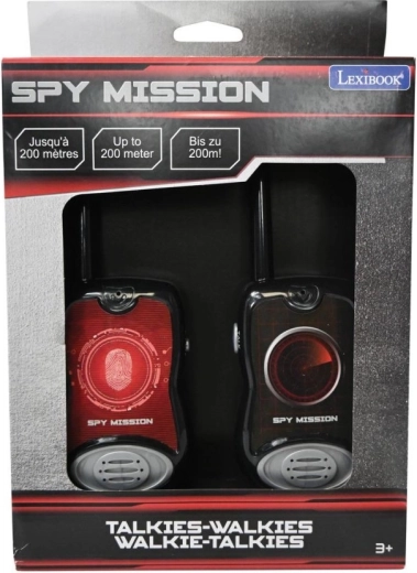Bērnu rācijas Lexibook SPY MISSION ar darbības rādiusu 200 m