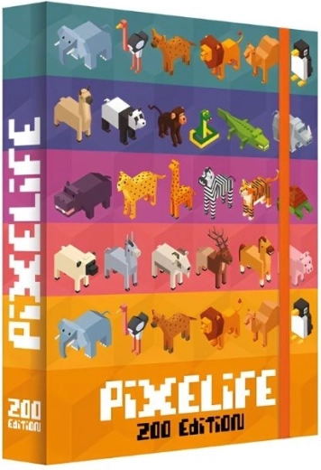 Burtnīcu kaste A5 Jumbo MAX Pixelife Zoo edition - 1 gab.