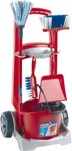 Spainis ar izspiežamo grozu un mops reālistiskai tīrīšanai