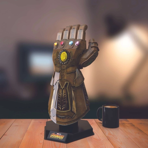 Detailed design with iconic Infinity Stones