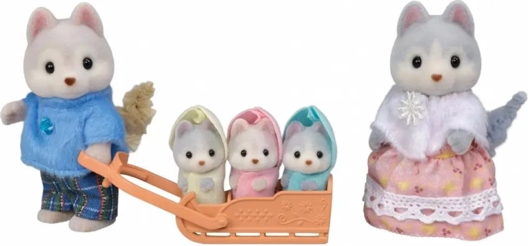 Triplets on a sled