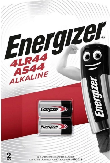 Alkaline Battery A544 / 4LR44 6 V – 2 pcs ENERGIZER