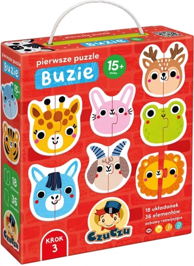 First Puzzle - Animal Faces