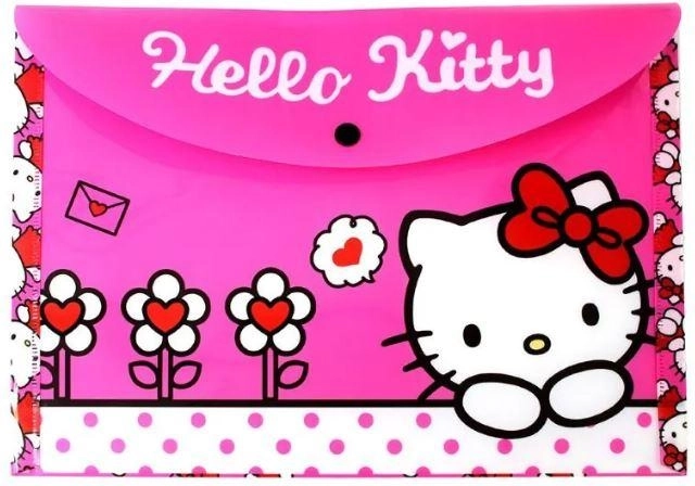 Hello Kitty burtnīcu mapīte