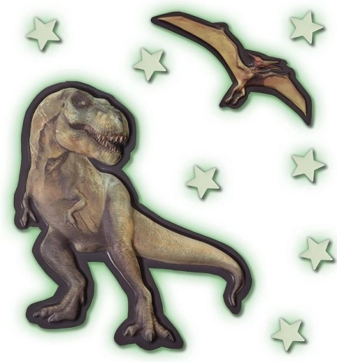 Stickers with a detailed design