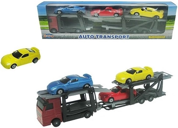 Autovedējs ar 3 sporta auto
