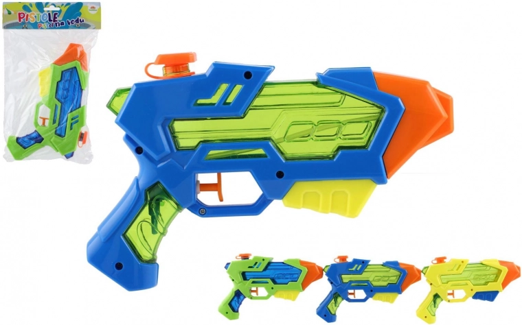 Plastmasas ūdens pistole 22 cm – 3 krāsas