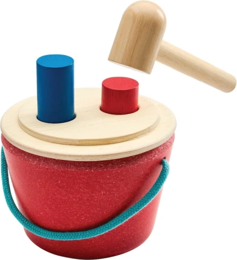 PlanToys iedauzīšanas kaste – cilindri