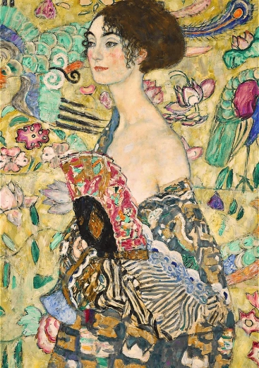 Puzle Art Collection “Dāma ar vēdekli” – 1000 gab.