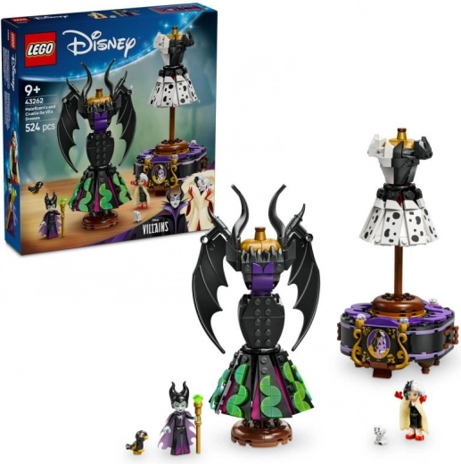 LEGO® | Disney 43262 Ļaunuma un Krūellas de Vilas kleitas