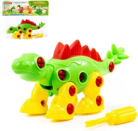 Skrūvējamais dinozaurs Stegozaurs