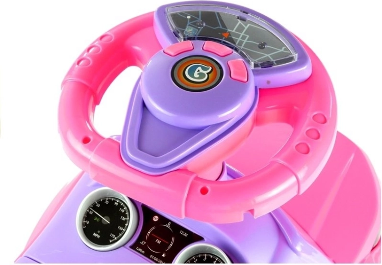 Steering wheel fun and storage space