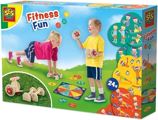 24 cards with exercises for movement, balance and strength