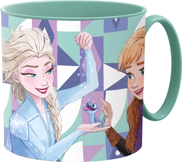 Bērnu plastmasas krūzīte Frozen 260 ml, zila