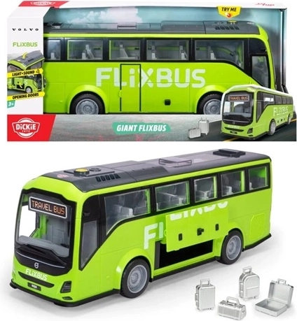 Dickie City Volvo FlixBus autobuss 54 cm