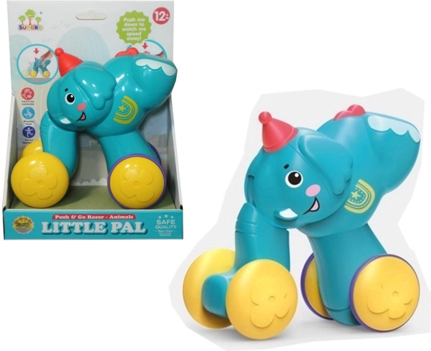 Fun press & go toy – elephant for babies