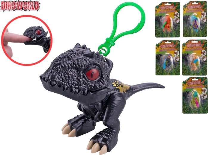 Dinoworld dinozaura atslēgu piekariņš 9 cm