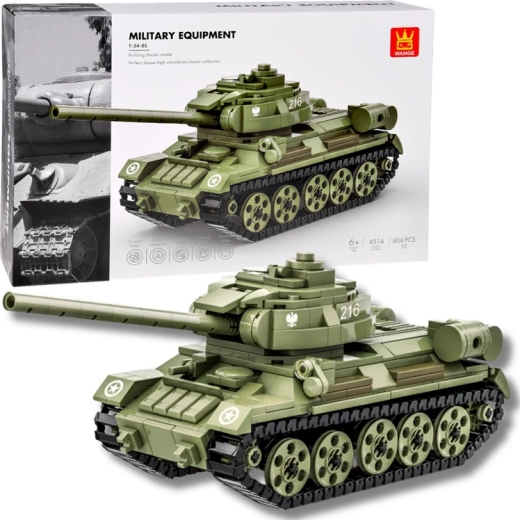 T-34-85 tanka būvkomplekts no 604 detaļām