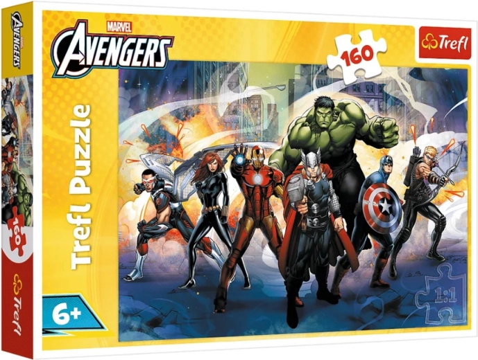 Puzle 160 gabali – superspējas – DISNEY MARVEL The Avengers – Trefl