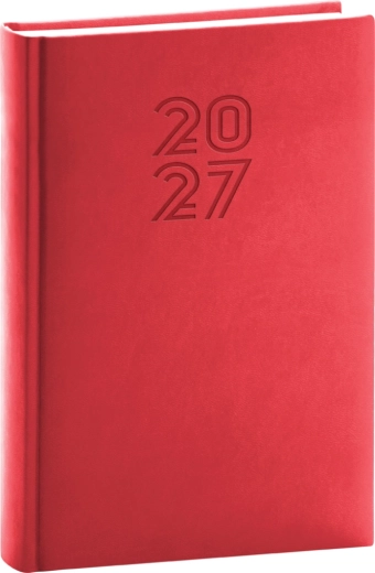 Notique Aprint dienas plānotājs 2027, zils, 15 × 21 cm