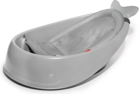 Skip Hop Moby Smart Sling bērnu vanniņa – Pelēka