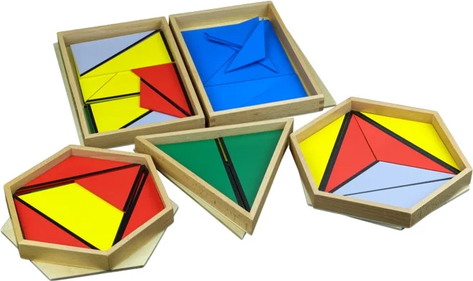 Moyo Montessori konstrukcijas trijstūri